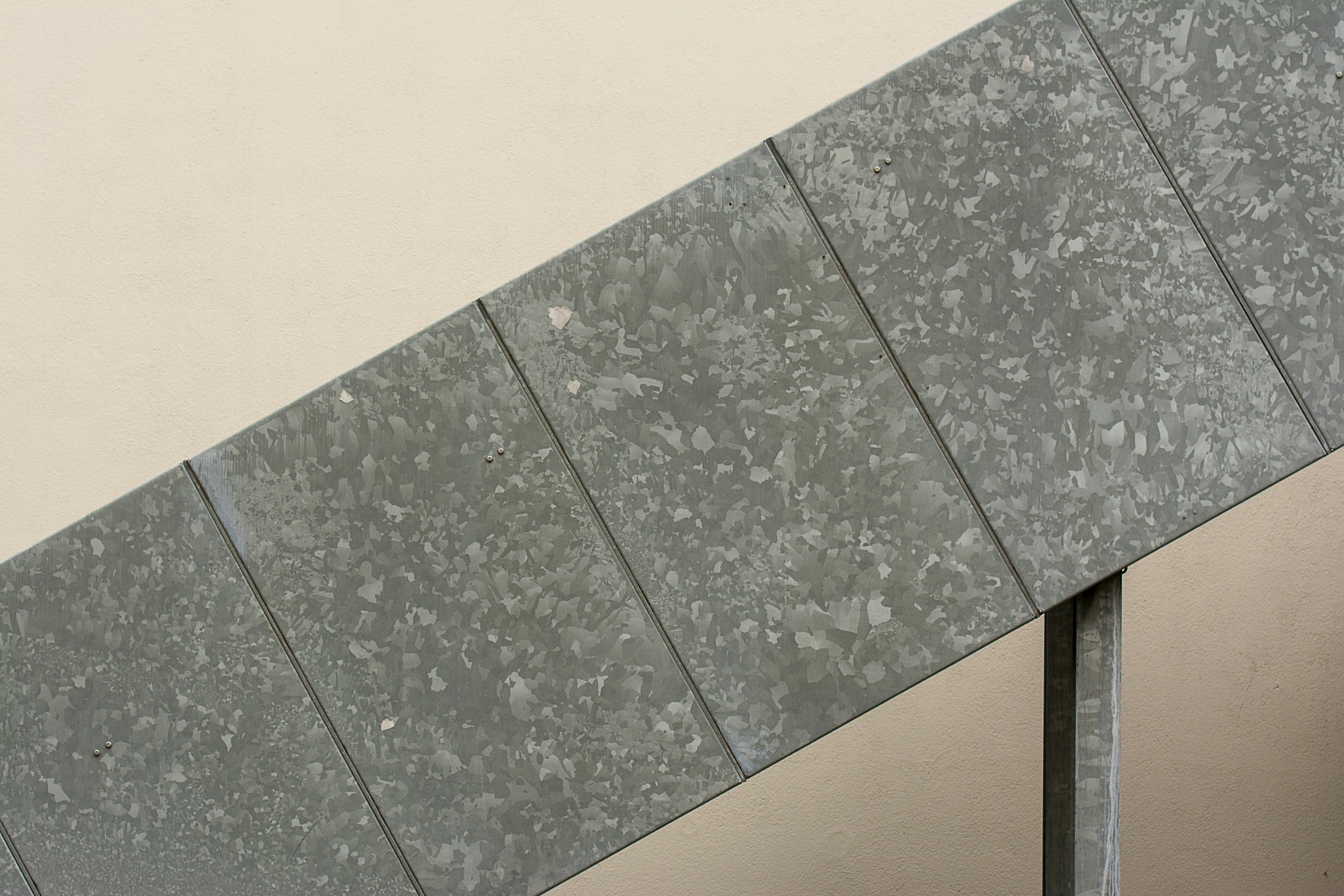 Zinc metal roofing architectural